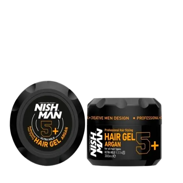 NISHMAN GEL GOMINA ULTRA HOLD ARGAN 5+ 300 ml
