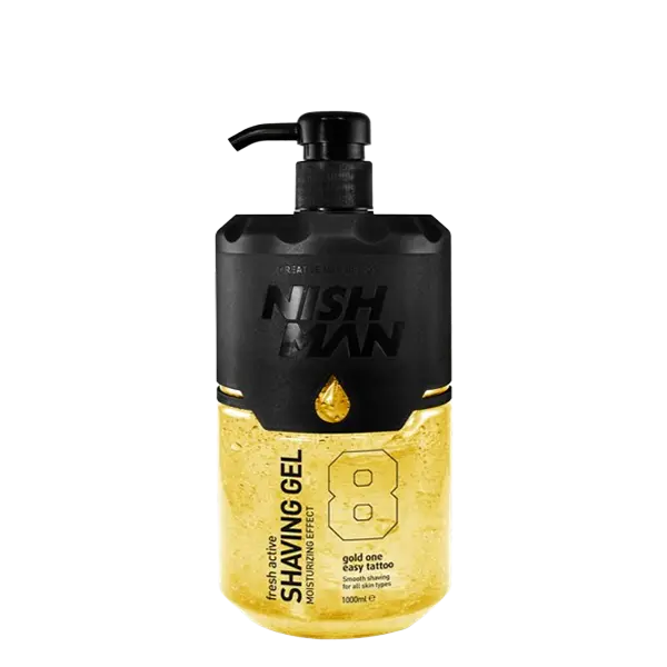 NISHMAN Shaving Gel nº8 Gold One 1000ml