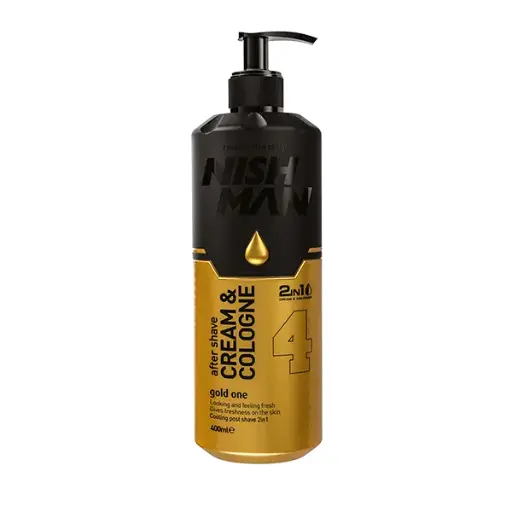 [130176] Nishman Crema After Shave + Colonia nº4 Gold One (400 ml)