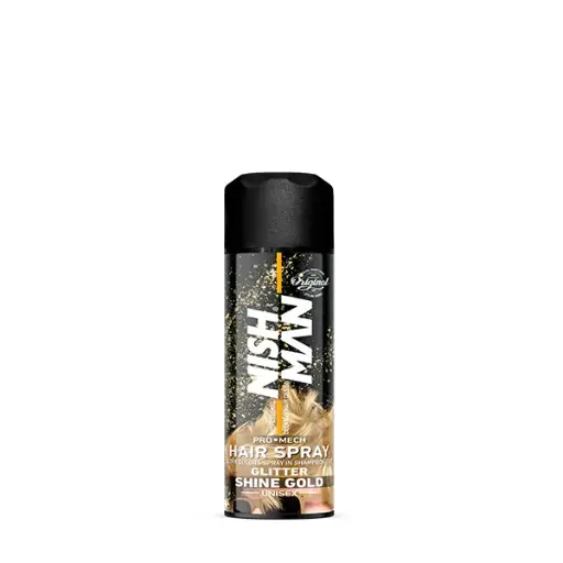 [300027] Nishman Laca de Color Glitter Oro