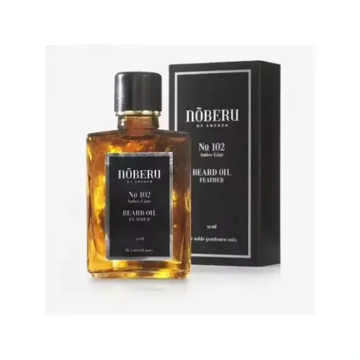 [300302] NOBERU ACEITE PARA BARBA LIGERO - ÁMBAR LIMA Nº102 (30 ml)