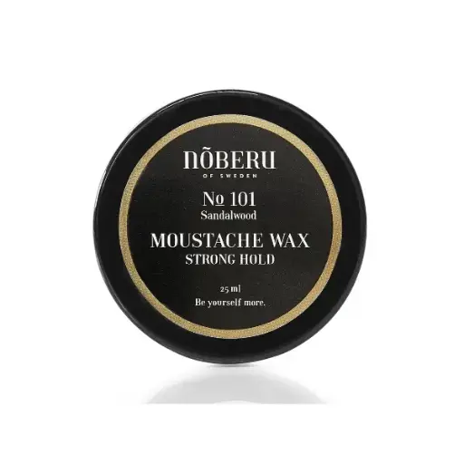 [300310] NOBERU CERA PARA BIGOTE FIJACIÓN FUERTE - SÁNDALO (25 ml)