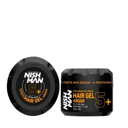 [300480] NISHMAN GEL GOMINA ULTRA HOLD ARGAN 5+ 300 ml