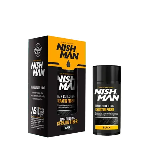 [3006891] NISHMAN FIBRA CAPILAR BLACK 21g