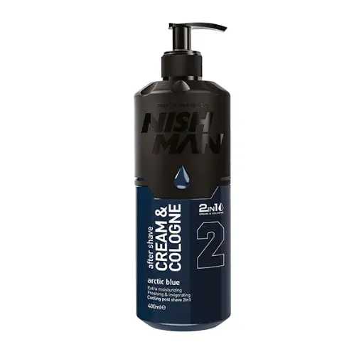 [NISAFCC400-ARC] Nishman Crema After Shave + Colonia nº2 Arctic Blue (400ml)