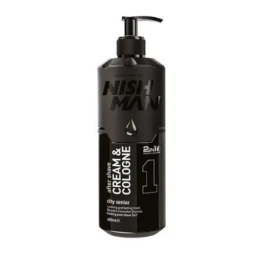 [NISAFCC400-CIT] Nishman Crema After Shave + Colonia nº1 City Senior (400ml)