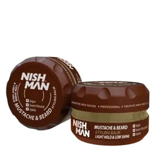 [NISBMB-100] Nishman Cera de barba y bigote (100ml)