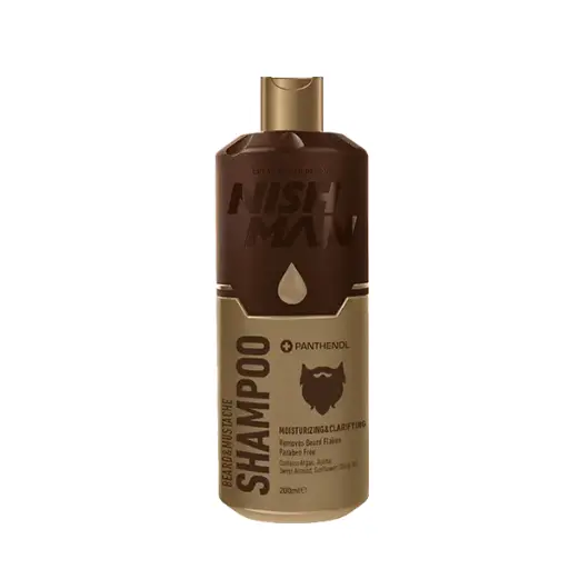 [NISCS200] Nishman Champú de Barba y Bigote (200ml)