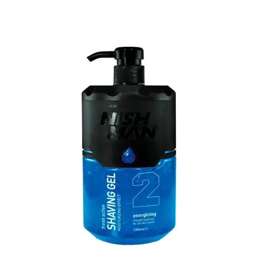 [NISSHG-02] NISHMAN Shaving Gel Nº2 Blue Energizing 1000ml
