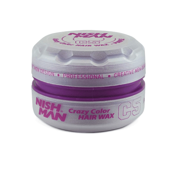 [102906] NISHMAN HAIR PREMIUM COLORING WAX C5 (PURPLE)