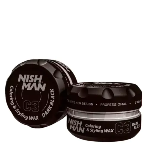 [103119] Nishman Cera Color Negro C3 (100 ml)